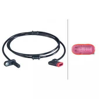 Capteur, vitesse de roue HELLA 6PU 010 039-731