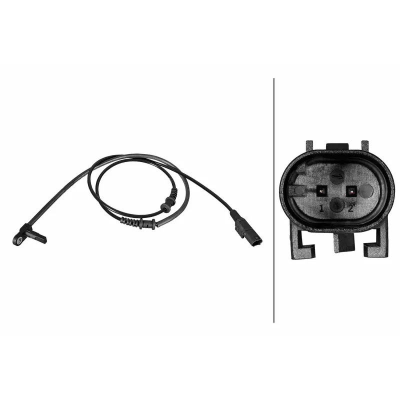 Capteur, vitesse de roue HELLA 6PU 358 216-281