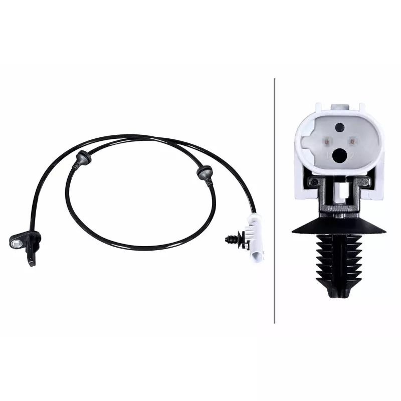 Capteur, vitesse de roue HELLA 6PU 358 216-391