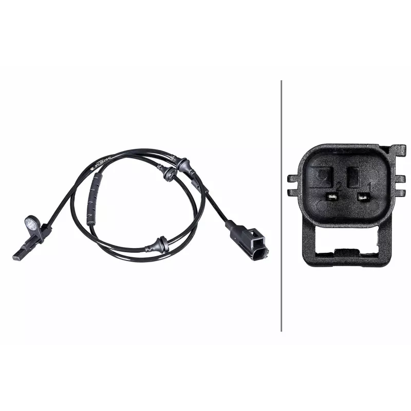 Capteur, vitesse de roue HELLA 6PU 358 216-421