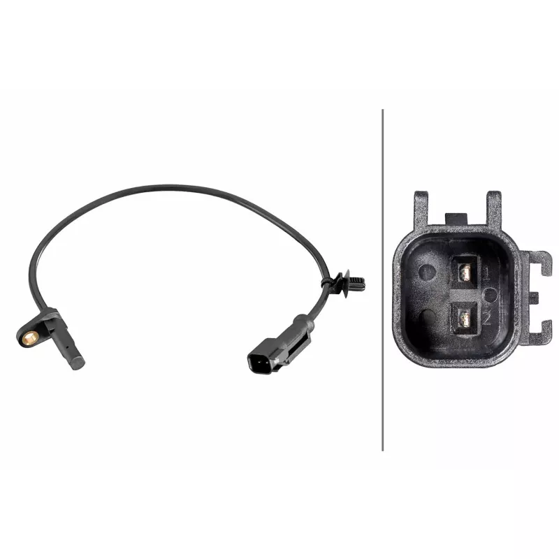 Capteur, vitesse de roue HELLA 6PU 358 216-611