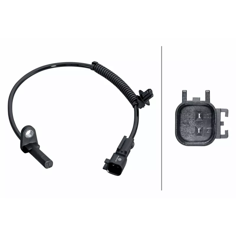 Capteur, vitesse de roue HELLA 6PU 358 217-951
