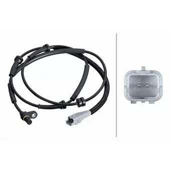 Capteur, vitesse de roue HELLA 6PU 358 217-981