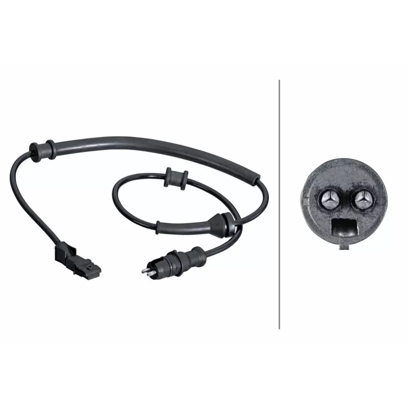 Capteur, vitesse de roue HELLA 6PU 358 251-031