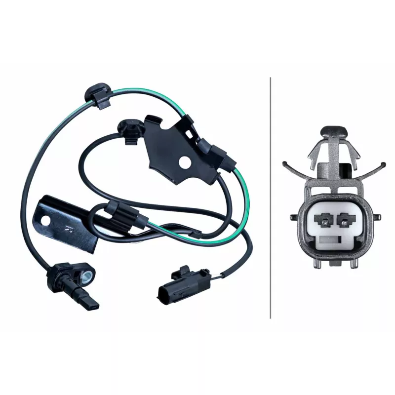 Capteur, vitesse de roue HELLA 6PU 358 251-191