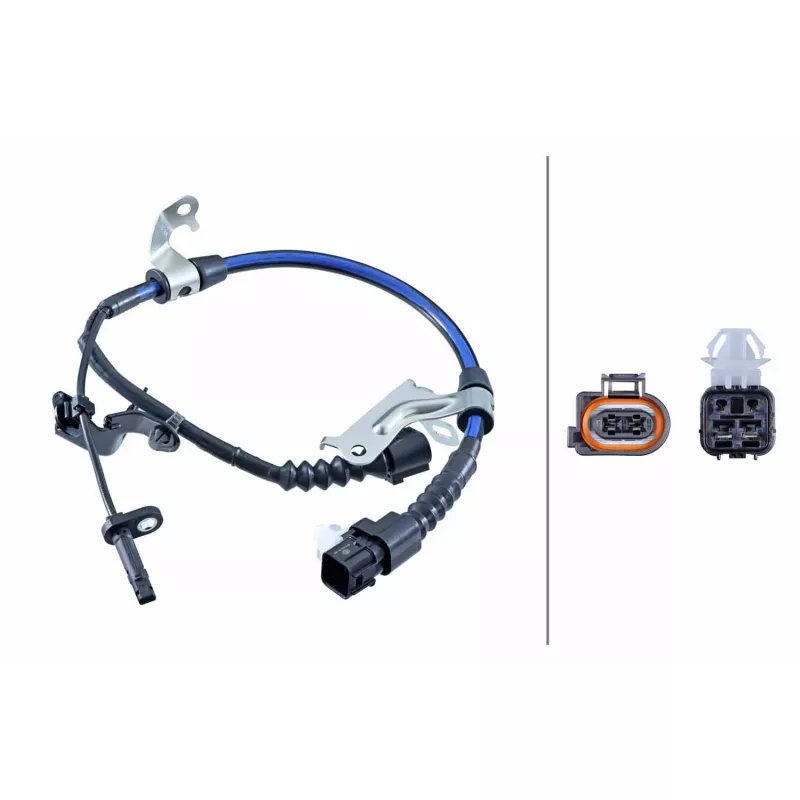 Capteur, vitesse de roue HELLA 6PU 358 251-241