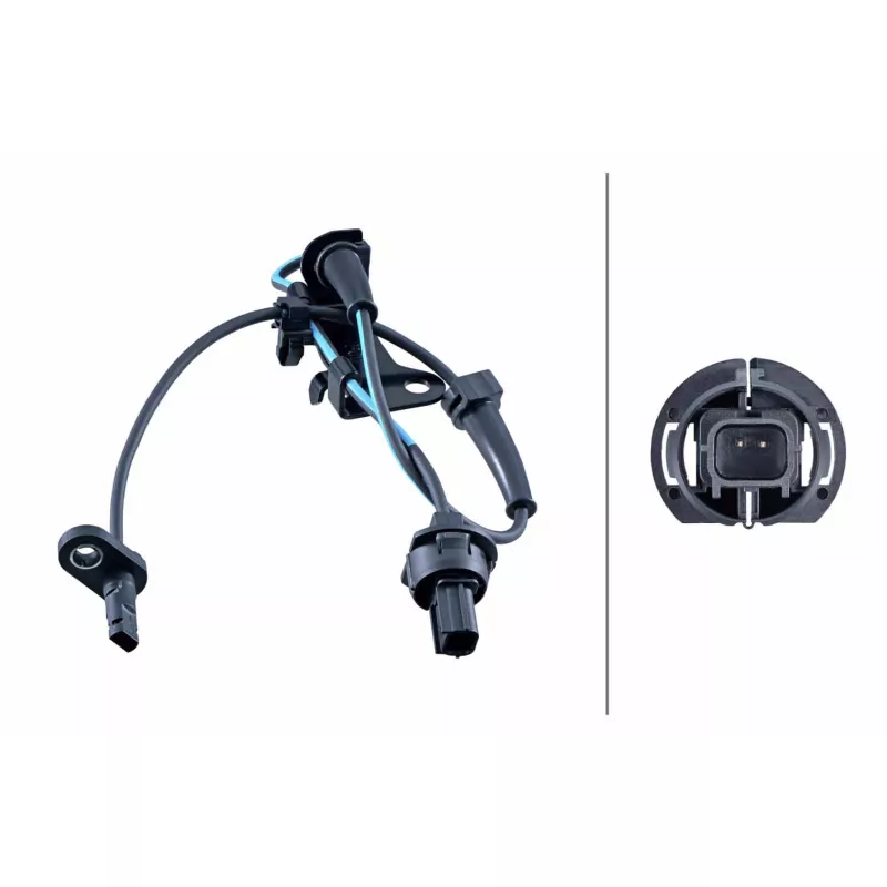 Capteur, vitesse de roue HELLA 6PU 358 251-261