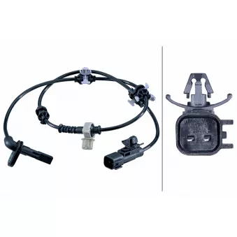 Capteur, vitesse de roue HELLA