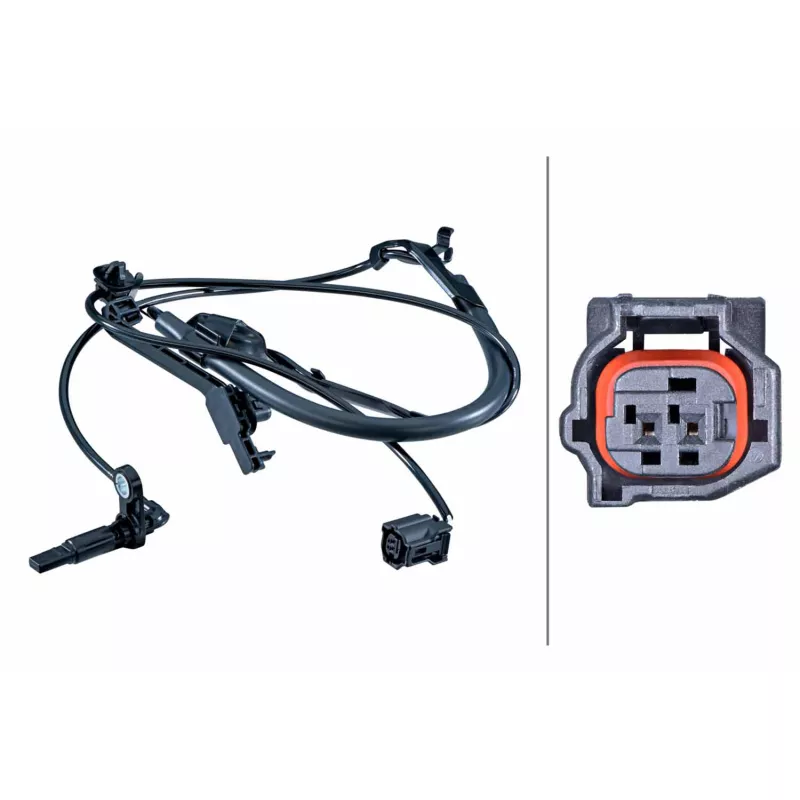 Capteur, vitesse de roue HELLA 6PU 358 251-741