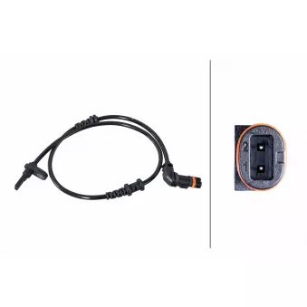 Capteur, vitesse de roue HELLA