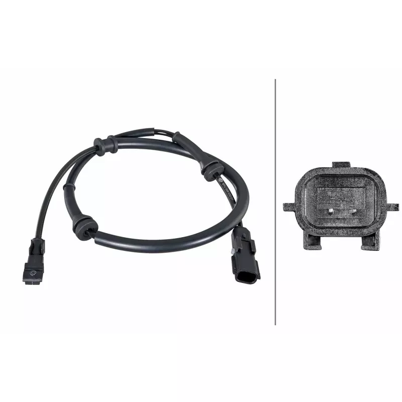 Capteur, vitesse de roue HELLA 6PU 358 252-071