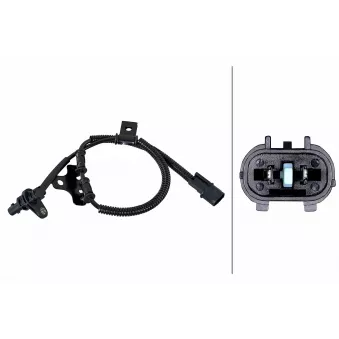 Capteur, vitesse de roue HELLA