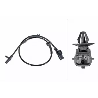 Capteur, vitesse de roue HELLA