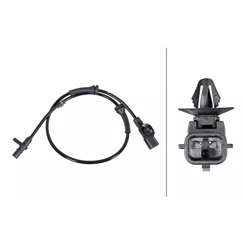 Capteur, vitesse de roue HELLA 6PU 358 252-141