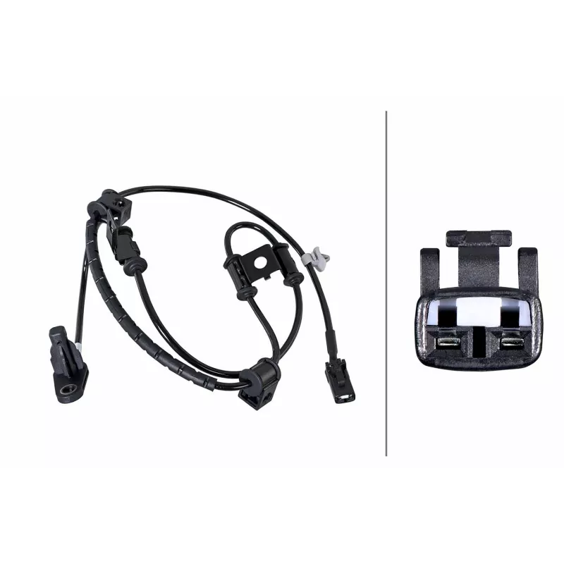 Capteur, vitesse de roue HELLA 6PU 358 252-231