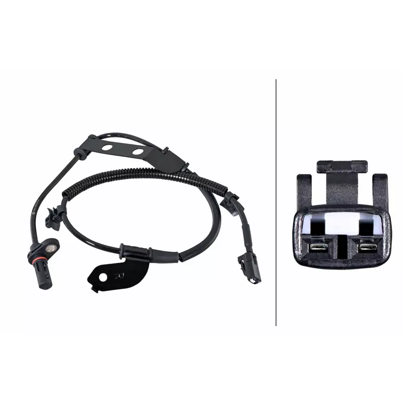 Capteur, vitesse de roue HELLA 6PU 358 252-241