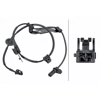 Capteur, vitesse de roue HELLA