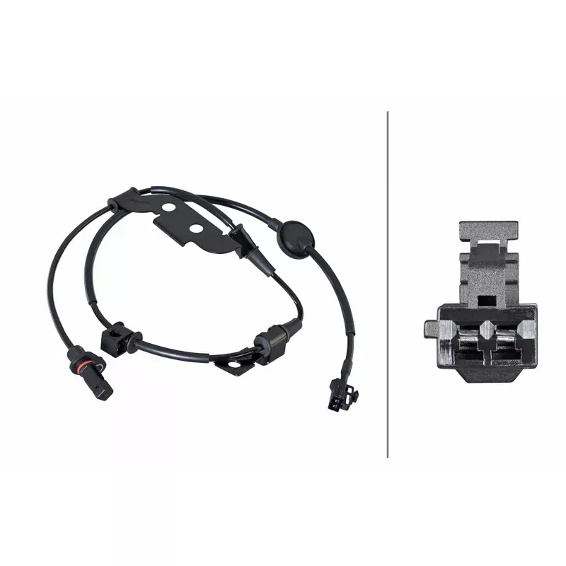 Capteur, vitesse de roue HELLA 6PU 358 252-321