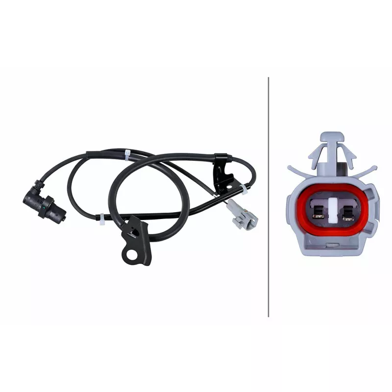 Capteur, vitesse de roue HELLA 6PU 358 252-401