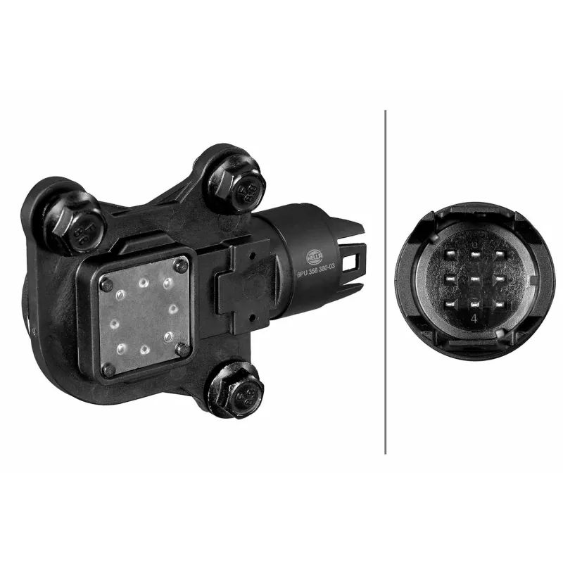 Capteur, arbre excentrique (levée variable) HELLA 6PU 358 380-031