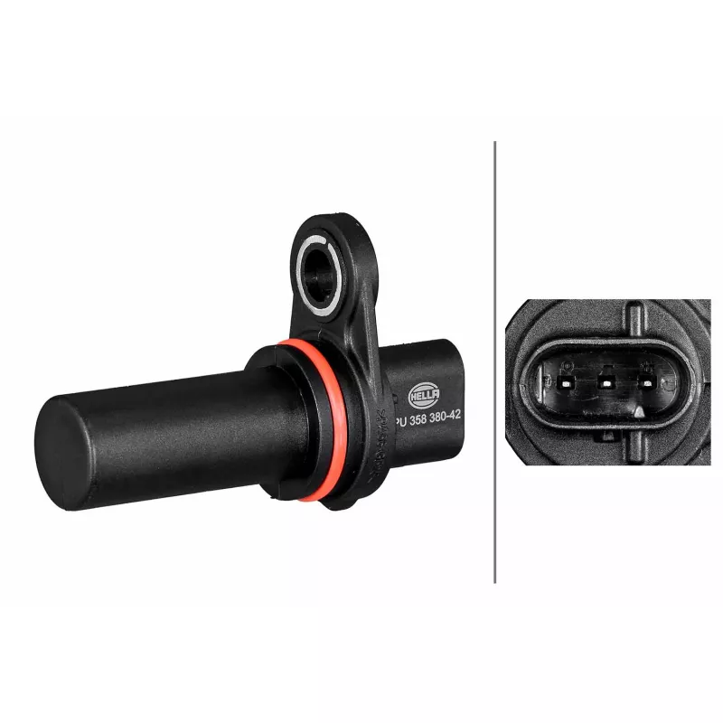 Capteur d'angle, vilebrequin HELLA 6PU 358 380-421