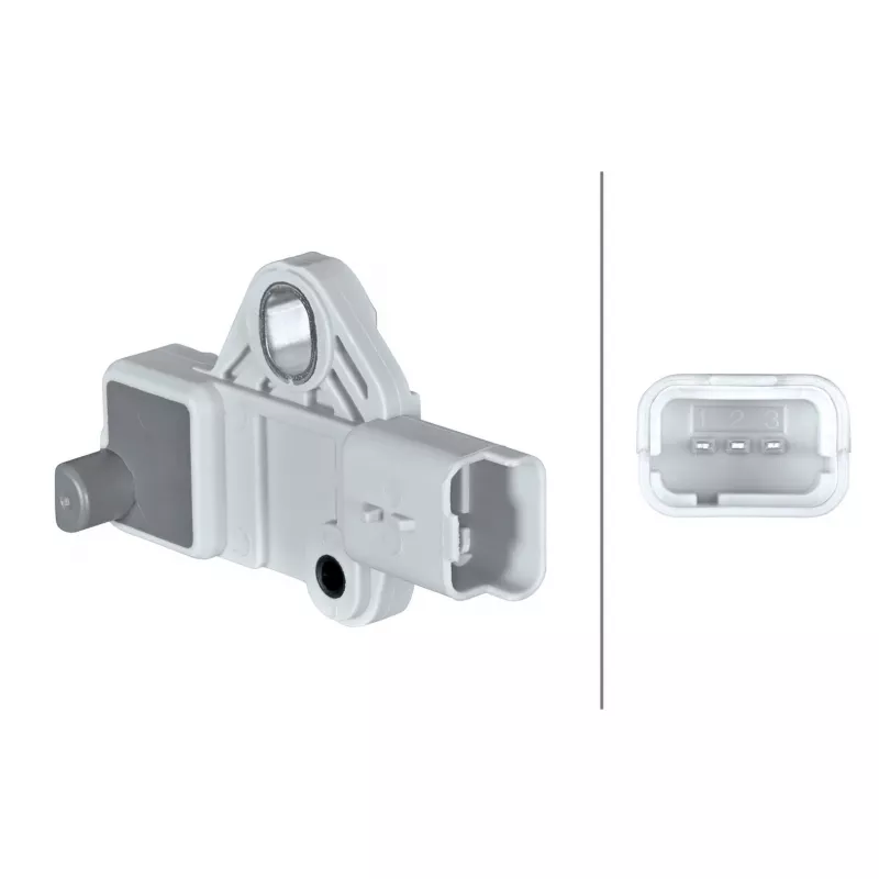 Capteur d'angle, vilebrequin HELLA 6PU 358 380-481