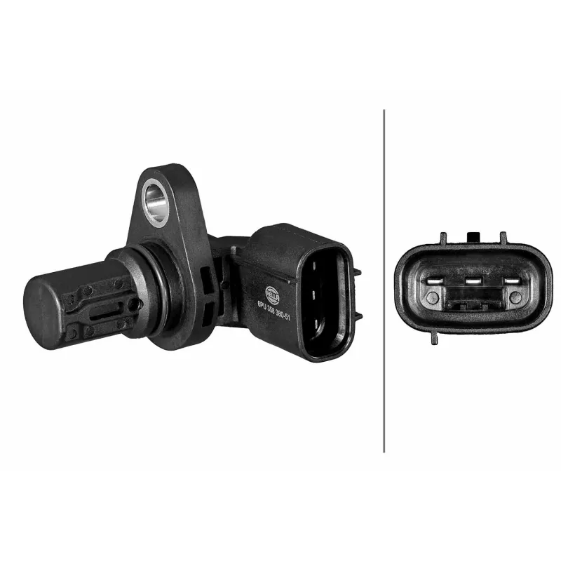 Capteur d'angle, vilebrequin HELLA 6PU 358 380-511