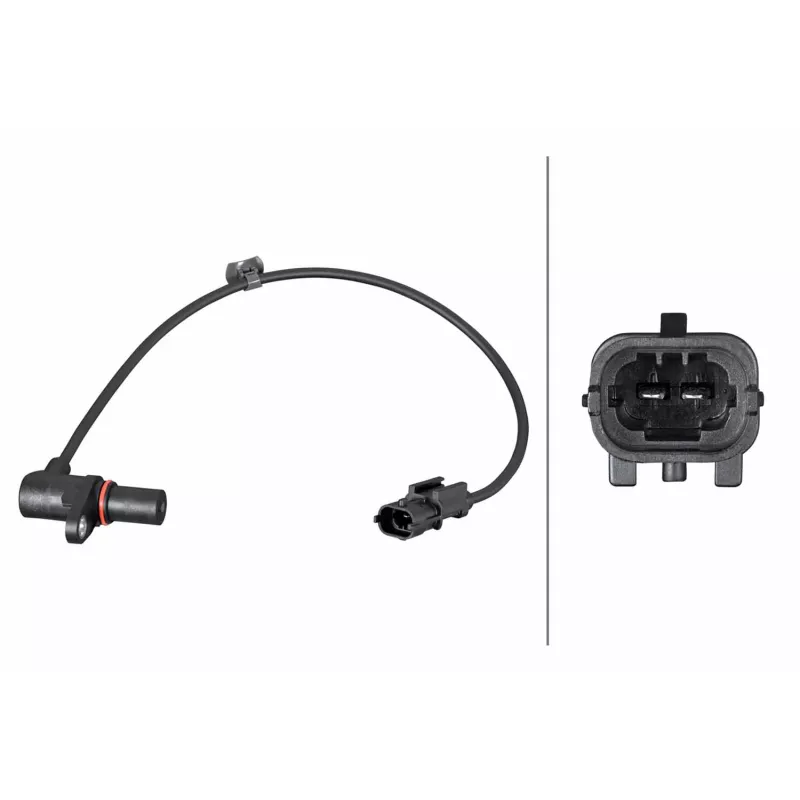 Capteur d'angle, vilebrequin HELLA 6PU 358 380-541
