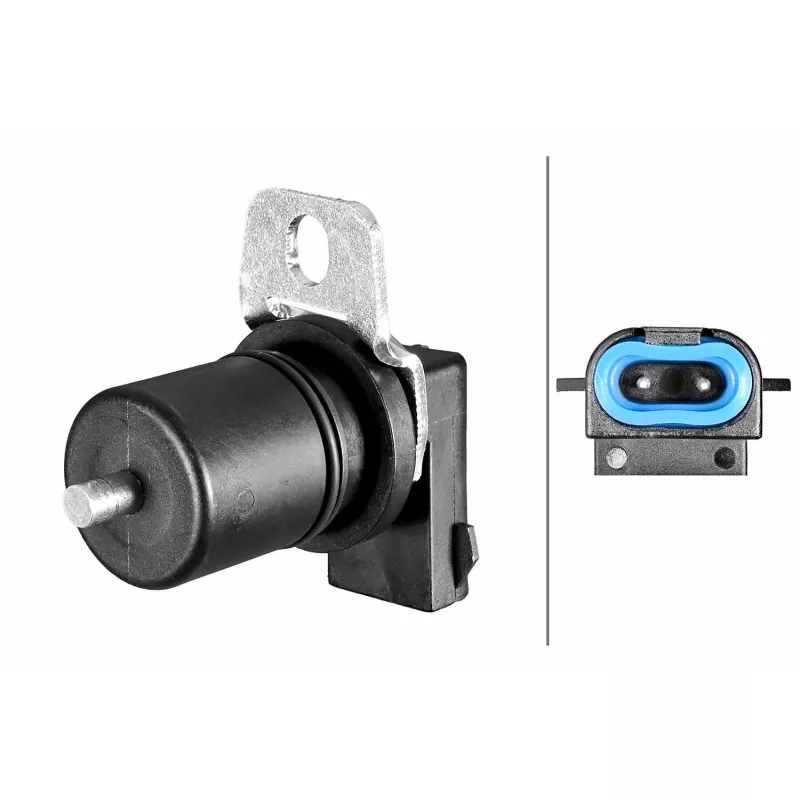 Capteur de vitesse de roue, boîte automatique HELLA 6PU 358 380-581