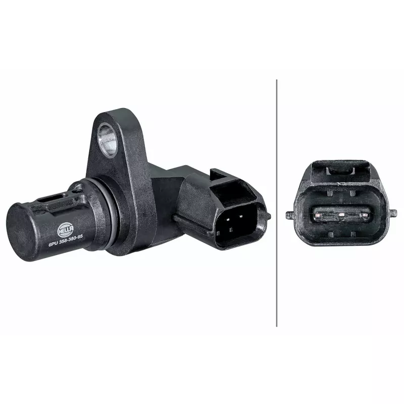 Capteur, position d'arbre à cames HELLA 6PU 358 380-951