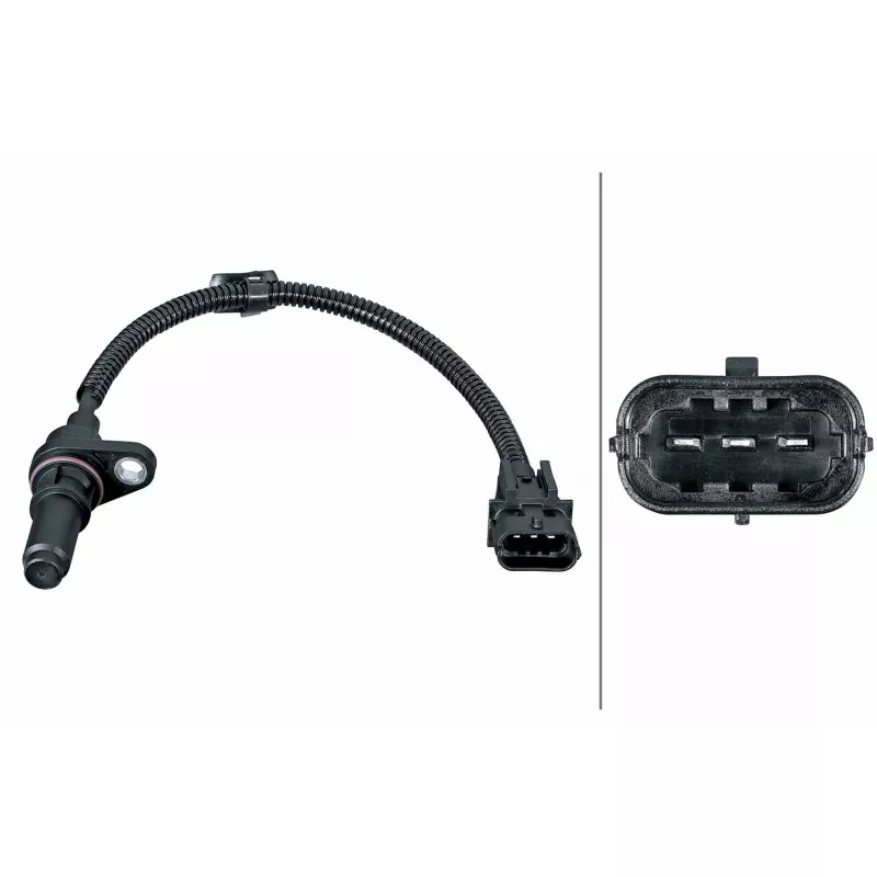 Capteur d'angle, vilebrequin HELLA 6PU 358 381-031