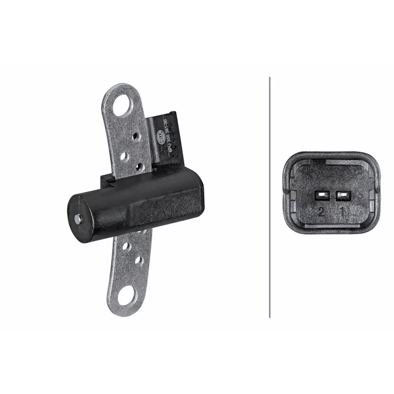 Capteur d'angle, vilebrequin HELLA 6PU 358 381-301