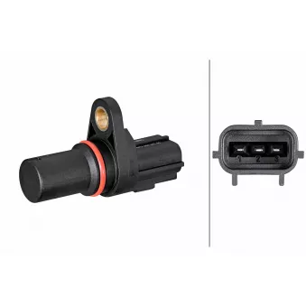 Capteur d'angle, vilebrequin HELLA 6PU 358 381-361