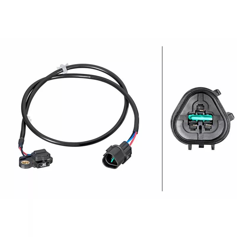 Capteur d'angle, vilebrequin HELLA 6PU 358 381-371