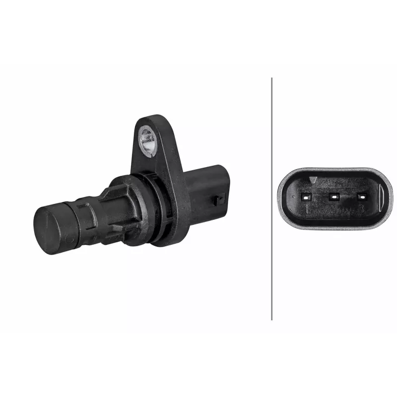 Capteur d'angle, vilebrequin HELLA 6PU 358 381-411