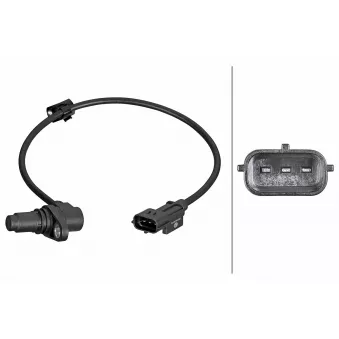 Capteur d'angle, vilebrequin HELLA