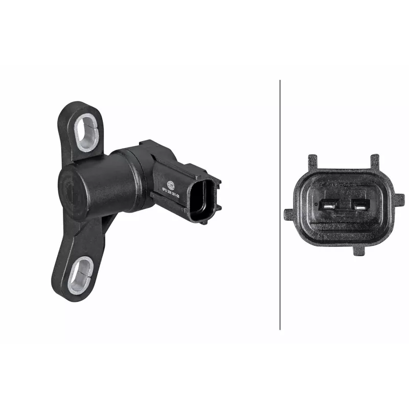 Capteur d'angle, vilebrequin HELLA 6PU 358 381-561