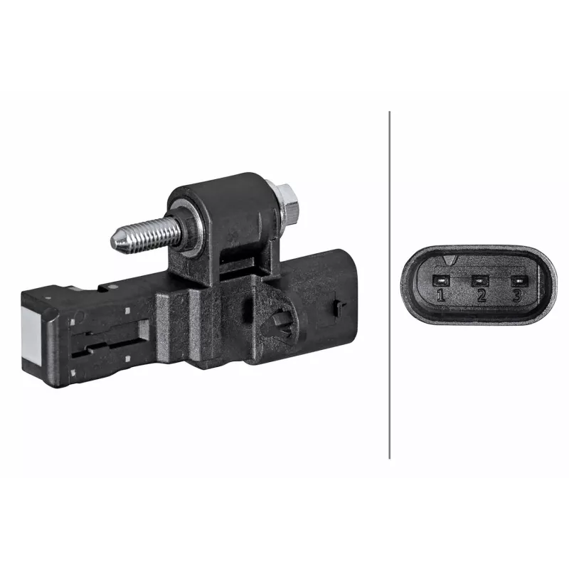 Capteur d'angle, vilebrequin HELLA 6PU 358 381-581