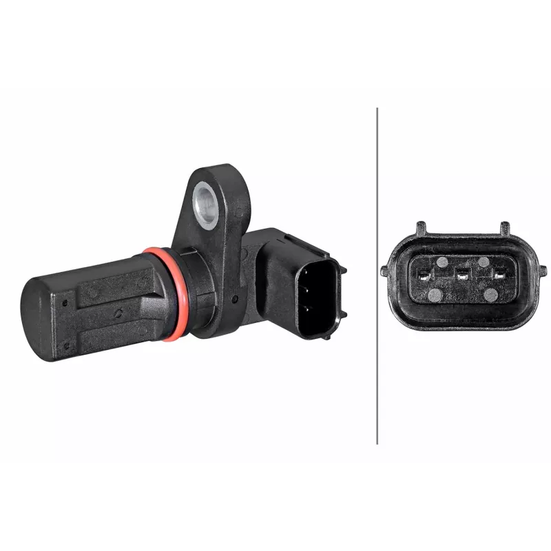 Capteur d'angle, vilebrequin HELLA 6PU 358 381-611