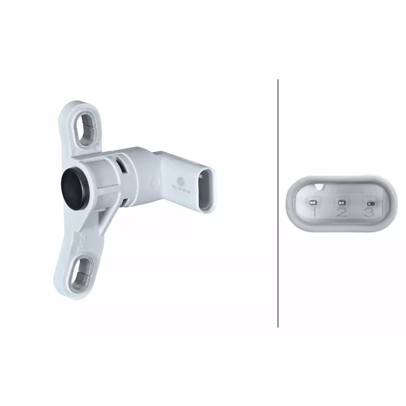 Capteur d'angle, vilebrequin HELLA 6PU 358 381-661