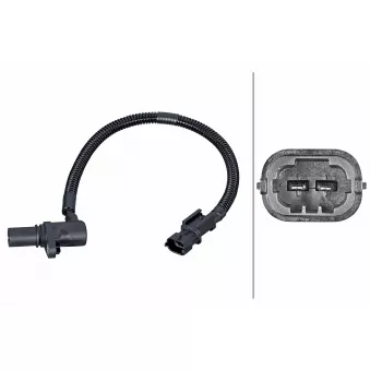 Capteur d'angle, vilebrequin HELLA