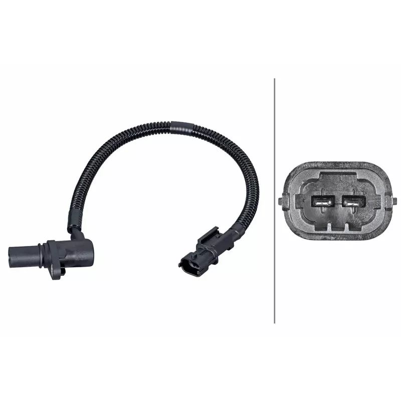 Capteur d'angle, vilebrequin HELLA 6PU 358 381-671