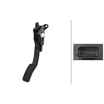 Capteur, position d'accelerateur HELLA