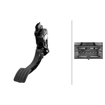 Capteur, position d'accelerateur HELLA