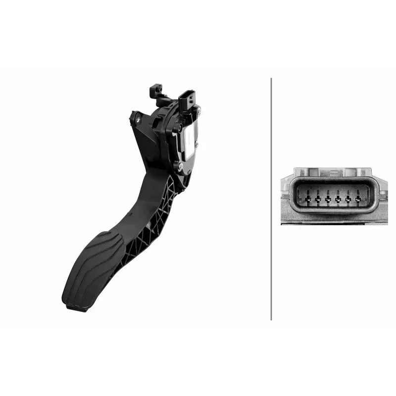 Capteur, position d'accelerateur HELLA 6PV 312 442-011