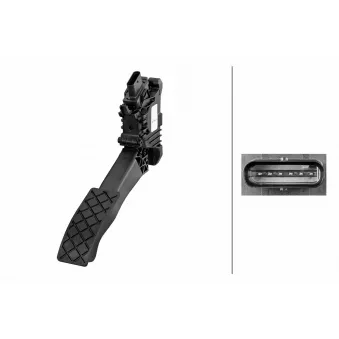 Capteur, position d'accelerateur HELLA