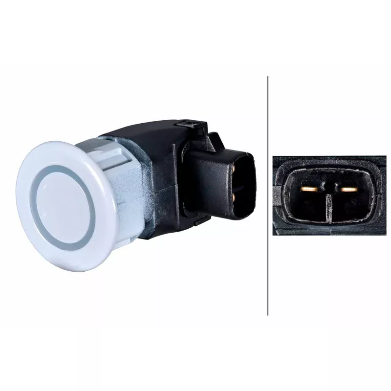 Capteur, aide au stationnement arrière HELLA 6PX 358 269-321