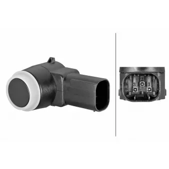 Capteur, aide au stationnement HELLA 6PX 358 270-911