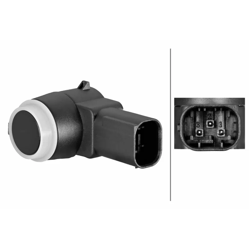 Capteur, aide au stationnement HELLA 6PX 358 270-991