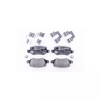 Jeu de 4 plaquettes de frein arrière HELLA 8DB 355 012-131